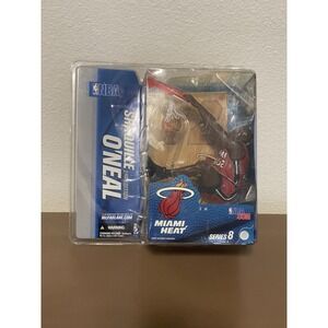 McFarlane NBA Series 8 Shaquille O'Neal Miami Heat 6" Figure NEW 2nd Edition